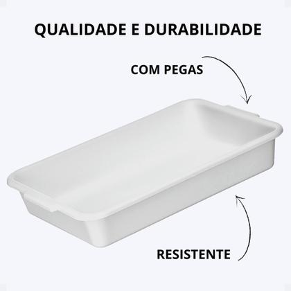 Imagem de Caixas Organizadora Topa Tudo 8 l Conjunto c/4 unid.