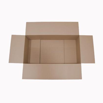 Caixas De Armazenamento Em Papelão - Conjunto Com 2 Unidades Nas Cores Marrom E Azul