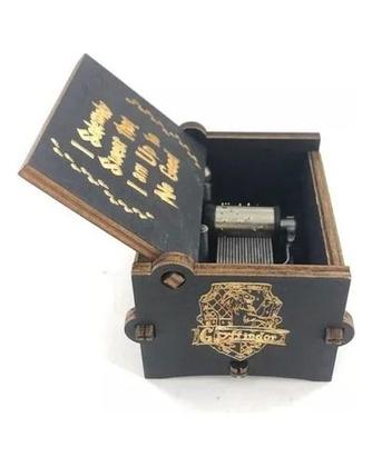 Imagem de Caixinha Caixa De Música Harry Potter Manivela 