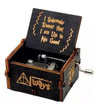 Imagem de Caixinha Caixa De Música Harry Potter Manivela 