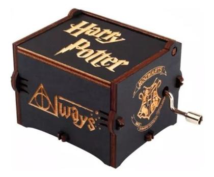 Imagem de Caixinha Caixa De Música Harry Potter Manivela 