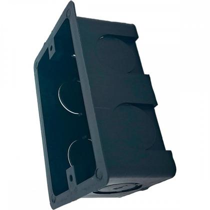 Imagem de Caixinha De Luz Pvc Brascom Preta 4X2 - Kit C/100 Pecas