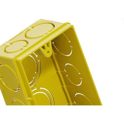 Imagem de Caixinha De Luz Pvc Tigre Amarela 4X2 - Kit C/24 Pecas