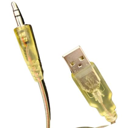 Imagem de Caixinha De Som Cor Rosa 6w Rms para PC e notebook com cabo Usb grande