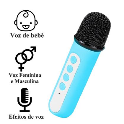 Imagem de Caixinha De Som Multimídia Karaokê 10w Bluetooth Portátil MK-4000