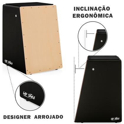 Imagem de Cajón wd style elétrico  02 vassourinhas  p  fe - a