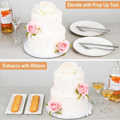Imagem de Cake Drum BOARDS+ 10 e 12 polegadas (2 tamanhos, pacote com 10) com ferramenta