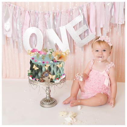 Imagem de Cake Toppers LXASIY Fairy Garden Fairy Party Birthday 39 unidades