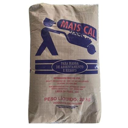Imagem de Cal Hidratada 20 Kg - Mais Cal