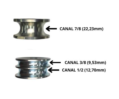 Imagem de Calandra Manual Para Tubos Roll Medida 7/8 E 1/2 - 3/8