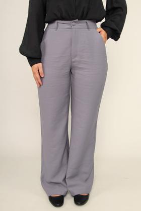 Imagem de Calça alfaiataria wide leg com elástico