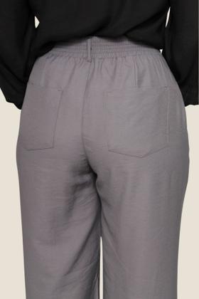 Imagem de Calça alfaiataria wide leg com elástico