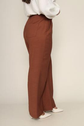 Imagem de Calça alfaiataria wide leg com elástico