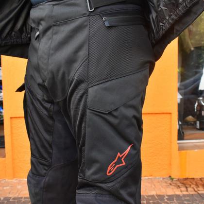 Imagem de Calça Alpinestars Andes Air Preta Impermeável Ventilada