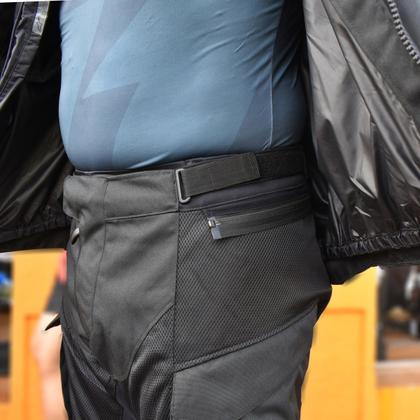 Imagem de Calça Alpinestars Andes Air Preta Impermeável Ventilada