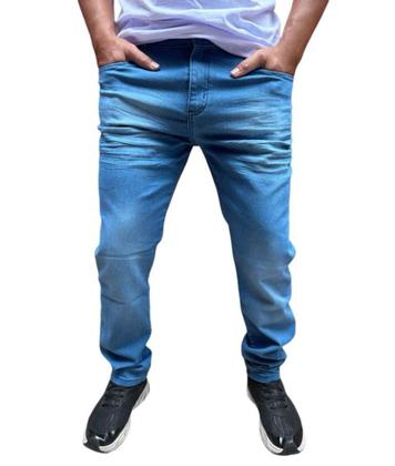 Imagem de Calça basica jeans e sarja masculina c/elastano skinny otima qualidade