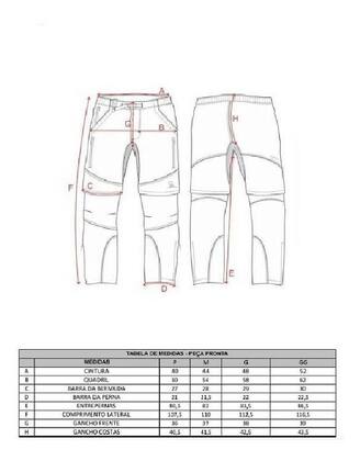 Imagem de Calça Bermuda Cordura Técnica Guider Masculino Curtlo Cala Bermuda Cordura Tcnica Guider Masculino Curtlo G