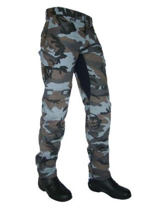 Imagem de Calça Camuflada Masculina Com Proteção Defender Hlx Cinza