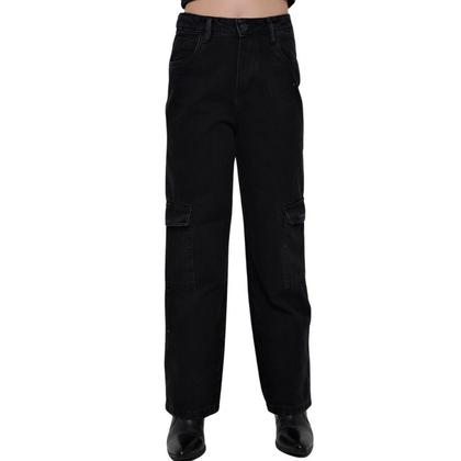 Imagem de Calça Cargo Jeans Feminina Infantil