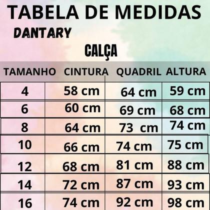 Imagem de Calça Cargo Jeans Feminina Infantil