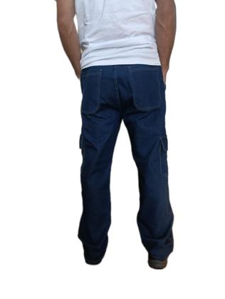 Imagem de CALÇA CARGO MASCULINA COM ELASTANO E CORDÃO NA CINTURA BEGE,JEANS CLARO Escuro ,