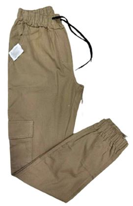 Imagem de Calça Cargo Masculina Skate Elást. Cintura 06 Bolsos Unissex