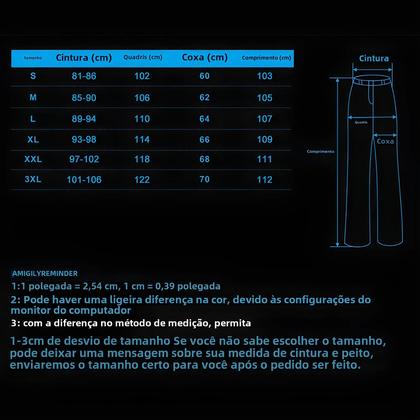 Imagem de Calça Cargo Tática Masculina Slim Fit - Com Vários Bolsos Elásticos - Até 5XL