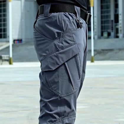 Imagem de Calça Cargo Tática Militar Masculina - Secagem Rápida, Resistente e com Vários Bolsos