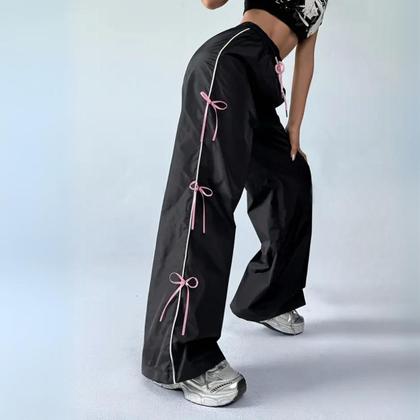 Imagem de Calça com laços e bolsos nas laterais Estilo Coquette