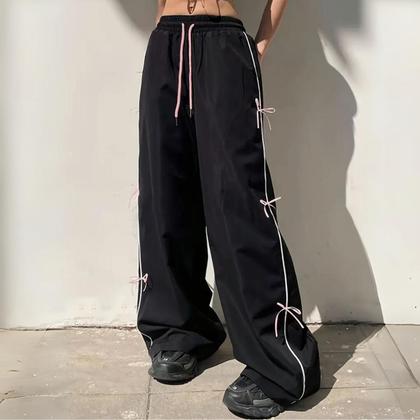 Imagem de Calça com laços e bolsos nas laterais Estilo Coquette