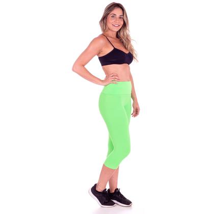 Imagem de Calça Corsário Neon Multicor Lisa