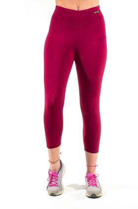 Imagem de Calça Corsário Suplex Cintura Alta Feminina Suplex Com Elastico No Cós