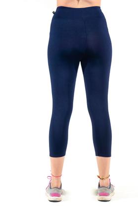 Imagem de Calça Corsário Suplex Cintura Alta Feminina Suplex Com Elastico No Cós