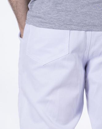 Imagem de Calça de Brim Elástico Total Branca