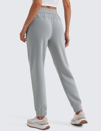 Imagem de Calça de moletom feminina CRZ YOGA SoftAura, modal, cinza, grande