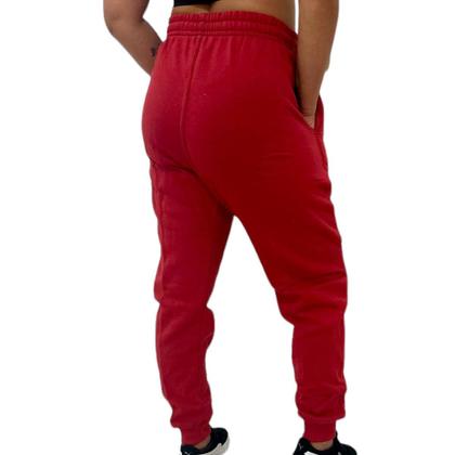 Imagem de Calça De Moletom Feminina Plus Size Flanelada Tamanho Grande