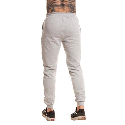 Imagem de Calça De Moletom Masculina Lisa Sem Estampa Com Bolso