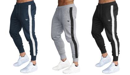 Imagem de Calça de moletom masculino slim jogger listra logo konoa