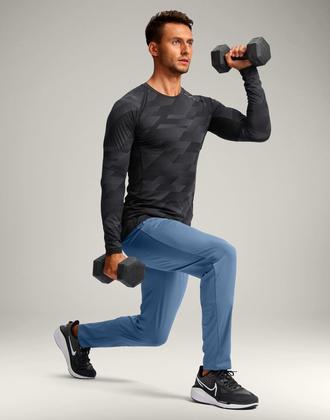 Imagem de Calça de moletom Pudolla Tall Men com costura interna 32/34/36 cm com bolsos com zíper