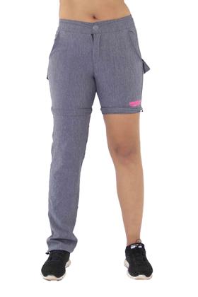 Imagem de Calça De Pesca E Trilha Feminina Vira Bermuda Prot. Solar Uv 50+