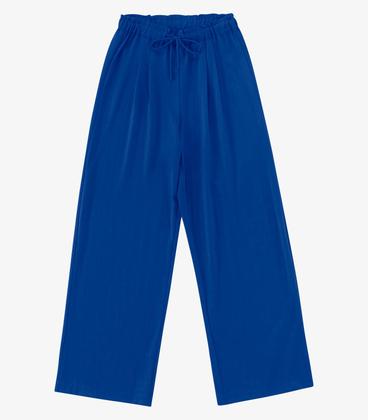 Imagem de Calça De Viscose Rajada Feminina Endless Azul