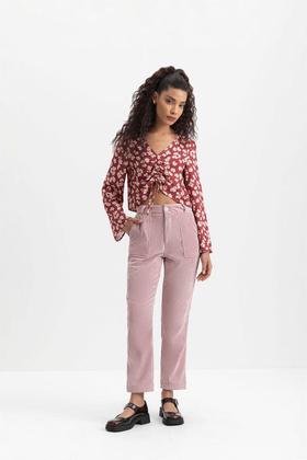 Imagem de Calça feminina de veludo essendi - 34