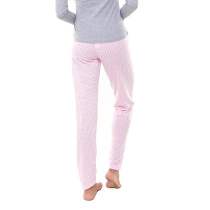 Imagem de Calça Feminina E-Pijama By Sepie 5114 Poliviscose - Pink Hearts