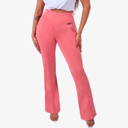 Imagem de Calça Feminina Flare com Bolso Bailarina Moda Elegante