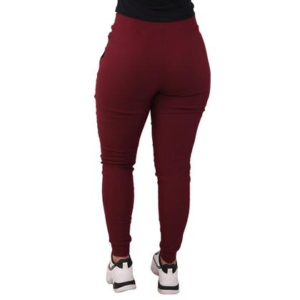 Imagem de Calça Feminina Jogger Cintura Alta Cargo Envio Imediato Elastano Moda Blogueira