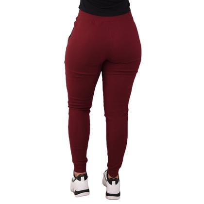 Imagem de Calça Feminina Jogger Cintura Alta Cargo Envio Imediato Elastano Moda Blogueira