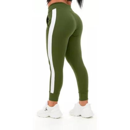 Imagem de Calça Feminina Jogger Com Listras Nas Laterais