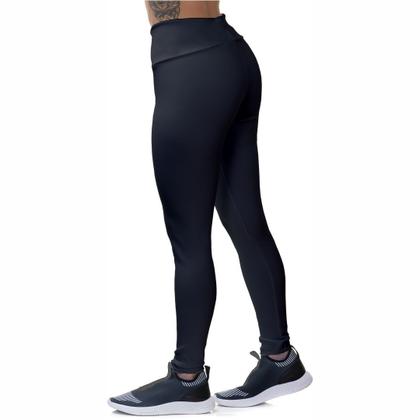 Imagem de Calça Feminina Legging Blusa Cavada Pilates Dry Proteção UV50 Tecido Leve Levanta