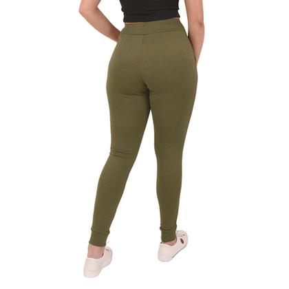 Imagem de Calça Feminina Malha Crepe Estilo Jogger