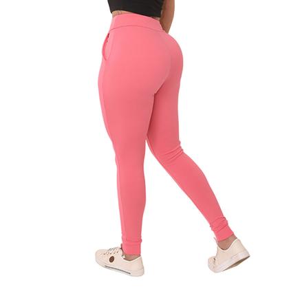 Imagem de Calça Feminina Malha Crepe Estilo Jogger